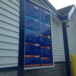 Menu board Menu board
