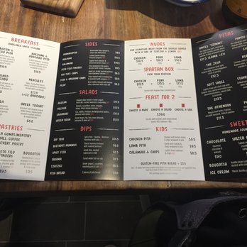 Zeus Street Greek Broadway - Menu - Greek Near Me - Ultimo, NSW