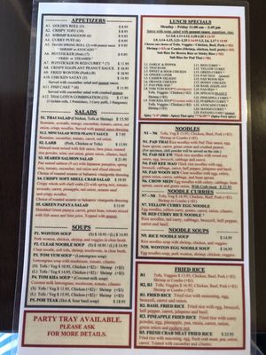 Menu photo 2 Thai Lotus Reno, NV
