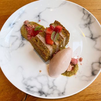 Rooster & Owl - Pistachio cake - New American Near Me - Washington, DC, District of Columbia