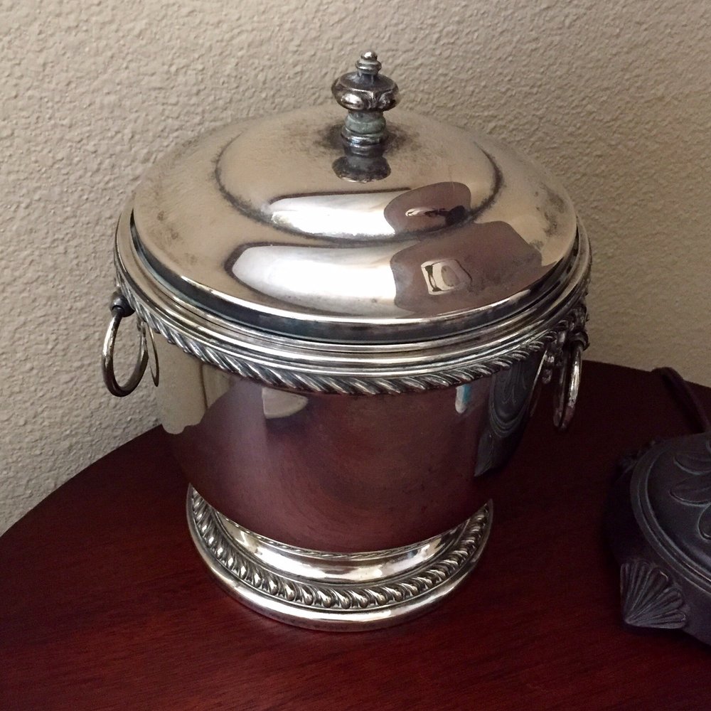 Paris Flea Market - Vintage thermos style ice bucket, which is one of my favorite finds from the Paris Flea Market - Flea Markets Near Me - Livermore, California Paris Flea Market - Vintage thermos style ice bucket, which is one of my favorite finds from the Paris Flea Market - Flea Markets Near Me - Livermore, California