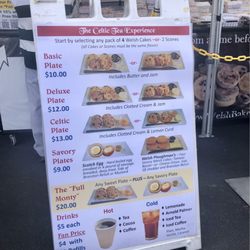 The Welsh Baker - Dublin St. Patrick's Day Festival menu