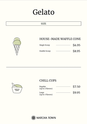 Menu photo 8 Matcha Town Cupertino, CA