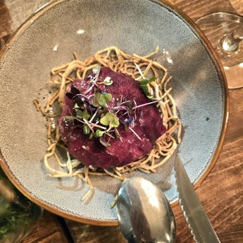 Spuntino - Elk tartare - Italian Near Me - Denver, Colorado