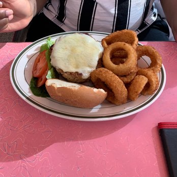 Jackson Hole - Turkey Burger "The New Yorker Sandwich" Onion Rings - Burgers Near Me - East Elmhurst, New York Jackson Hole - Turkey Burger "The New Yorker Sandwich" Onion Rings - Burgers Near Me - East Elmhurst, New York