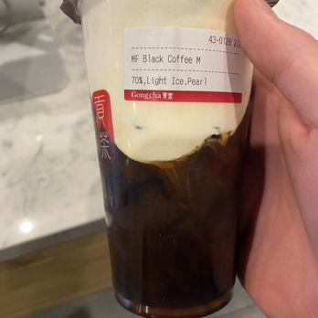 Gong Cha - Milk Foam Black Coffee - Bubble Tea Near Me - Palisades Park, New Jersey Gong Cha - Milk Foam Black Coffee - Bubble Tea Near Me - Palisades Park, New Jersey