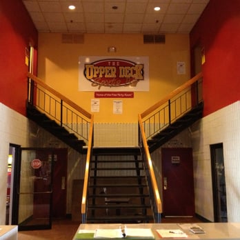 Total Sports - The stairway to the Upper Deck Lounge (bar) - Sports Bars Near Me - Harrison Township, Michigan Total Sports - The stairway to the Upper Deck Lounge (bar) - Sports Bars Near Me - Harrison Township, Michigan