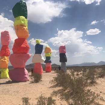 Seven Magic Mountains - Public Art Near Me - Las Vegas, Nevada Seven Magic Mountains - Public Art Near Me - Las Vegas, Nevada