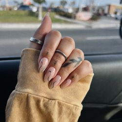 Venus Nail Lounge - These are my natural nails with dip powder on top.