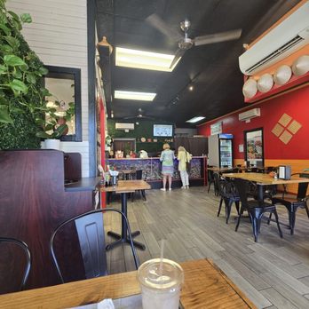Viet Street Eats - Inside counter and dining space. - Vietnamese Near Me - Beaufort, North Carolina