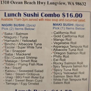 Sushi Sakura - Sushi Bars Near Me - Longview, Washington Sushi Sakura - Sushi Bars Near Me - Longview, Washington