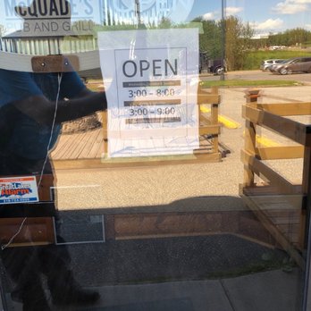 McQuade's Pub and Grill - Sign on door showing open hours. - Pubs Near Me - Two Harbors, Minnesota McQuade's Pub and Grill - Sign on door showing open hours. - Pubs Near Me - Two Harbors, Minnesota