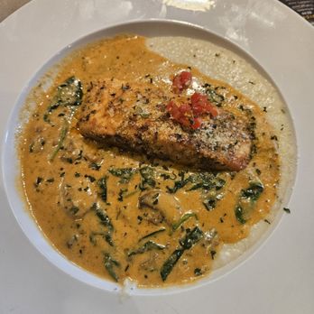 Big John's Eatery - Salmon n grits - Breakfast & Brunch Near Me - West Palm Beach, Florida Big John's Eatery - Salmon n grits - Breakfast & Brunch Near Me - West Palm Beach, Florida