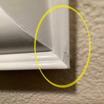 Maggie's Shutters and Blinds - Chipped corner - Shades & Blinds Near Me Maggie's Shutters and Blinds - Chipped corner - Shades & Blinds Near Me