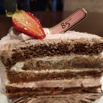 85°C Bakery Cafe-Bellevue - Strawberry Chocolate Cake - Bakeries Near Me - Bellevue, Washington