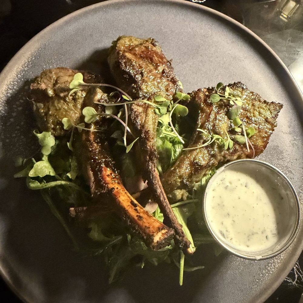Honey Rosemary Lamb Chops