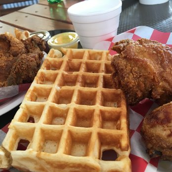 BirdHouse - Honey butter covered chicken and waffles. - Chicken Shop Near Me - Page, Arizona BirdHouse - Honey butter covered chicken and waffles. - Chicken Shop Near Me - Page, Arizona