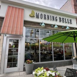Exterior outside entrance of Morning Belle - Grand Rapids, Michigan Exterior outside entrance of Morning Belle - Grand Rapids, Michigan