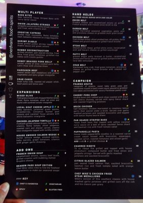 Menu photo 6 Nerdvana Frisco, TX
