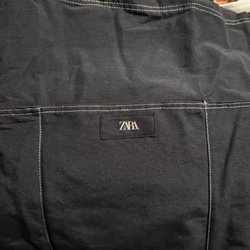 Zara - Thicker black reusable bag this year!