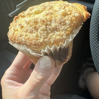 Andy's Artisan Bread - Blackberry crumb cake muffin. - Bakeries Near Me - Frankfort, Kentucky