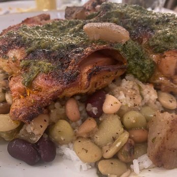Red Rooster Overtown - Roasted half chicken with hopping John and sweet potatoes - Cocktail Bars Near Me - Miami, Florida Red Rooster Overtown - Roasted half chicken with hopping John and sweet potatoes - Cocktail Bars Near Me - Miami, Florida