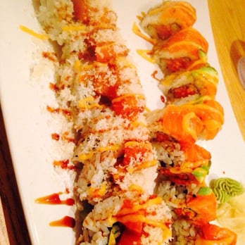 Flying Roll - Ocean's Eleven Roll and Marilyn Monroll... - Sushi Bars Near Me - Duluth, Georgia Flying Roll - Ocean's Eleven Roll and Marilyn Monroll... - Sushi Bars Near Me - Duluth, Georgia