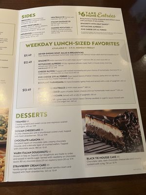 Menu photo 5 Olive Garden Italian Restaurant Eugene, OR