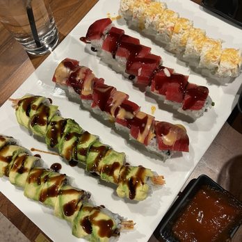 Kintaro - Super Star Roll, Hawaii Roll, Kintaro Roll, TNT roll - Japanese Near Me - Tucson, Arizona