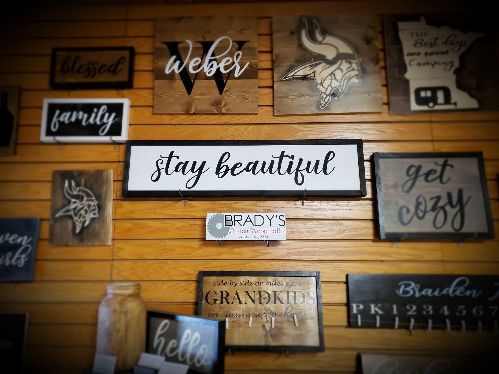 BRADY’S CUSTOM WOODCRAFT Updated August 2024 Request Consultation Waterville, Minnesota