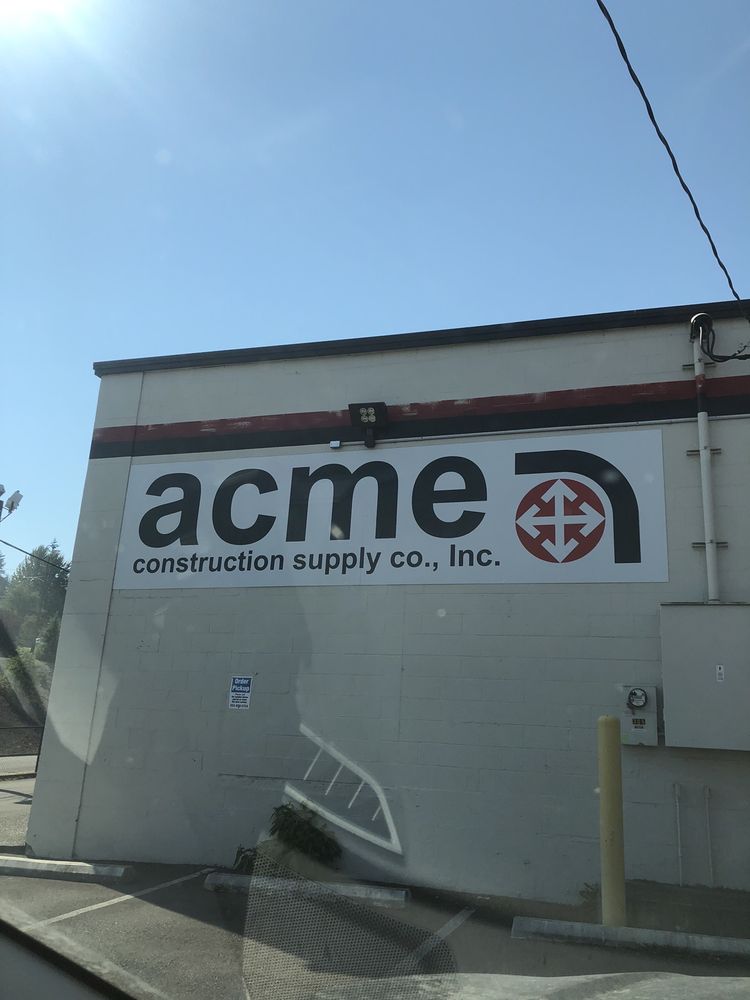 ACME CONSTRUCTION SUPPLY Updated August 2024 305 S Way