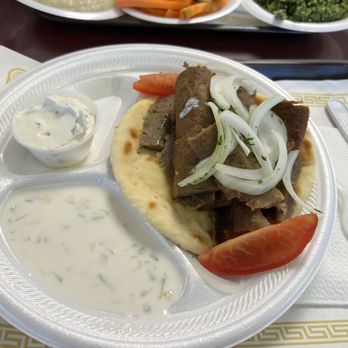 Food From Galilee - Gyro plate - Middle Eastern Near Me - Dallas, Texas