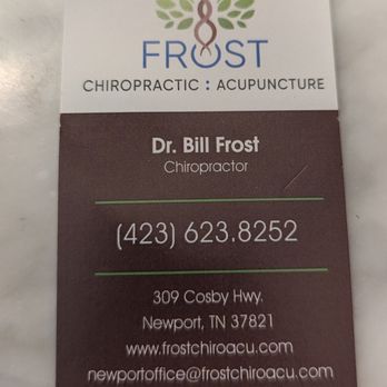Frost Chiropractic Center - Awesome place - Chiropractors Near Me - Newport, Tennessee