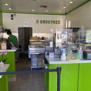 O Smoothie - the counter area of a restaurant - Juice Bars & Smoothies Near Me - Oakland, California