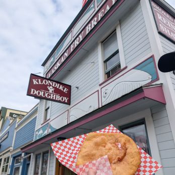 Klondike Doughboy - Doughboy (Fry Bread) - Desserts Near Me - Skagway, Alaska