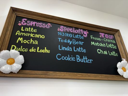 Menu photo 5 Bonita Coffee San Dimas, CA