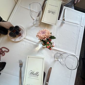 Halls Chophouse - Tabletop 9/20/26 - Steakhouses Near Me - Charleston, South Carolina Halls Chophouse - Tabletop 9/20/26 - Steakhouses Near Me - Charleston, South Carolina