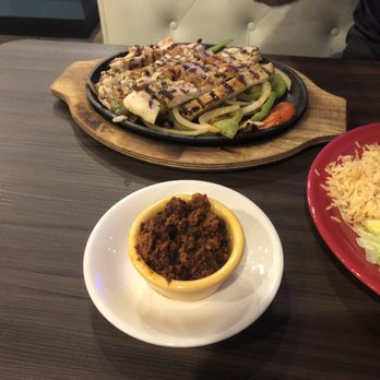 Senor Tequila's - Super yummy Chicken fajita with a side of chorizo - Mexican Near Me - Germantown, Maryland