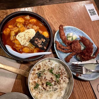 Thursday Kitchen - truffle mac and cheese, soft shell crab, gnocchi - Korean Near Me - New York, New York Thursday Kitchen - truffle mac and cheese, soft shell crab, gnocchi - Korean Near Me - New York, New York