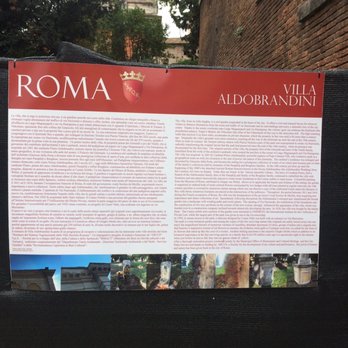 Villa Aldobrandini - Parks Near Me - Rome, RM