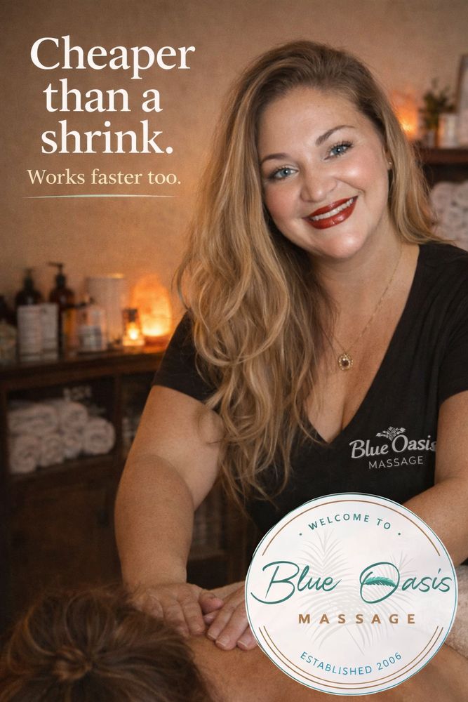 Blue Oasis Massage Logo