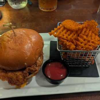 Southern Cross Kitchen - Fried Chicken Sandwich (Hot Honey) - Southern Near Me - Conshohocken, Pennsylvania Southern Cross Kitchen - Fried Chicken Sandwich (Hot Honey) - Southern Near Me - Conshohocken, Pennsylvania