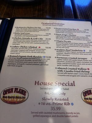 Menu photo 3 Open Flame Hales Corners, WI
