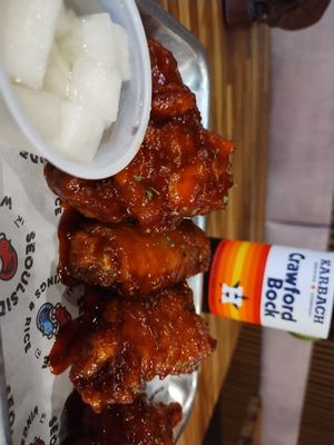 Seoulside Wings & Rice by null