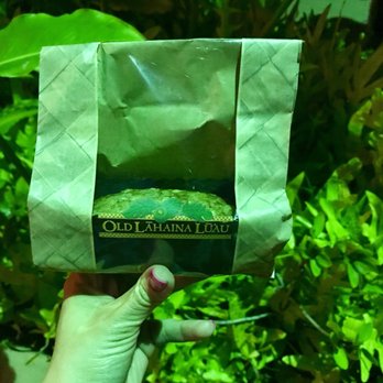 Old Lahaina Luau - Banana bread goody bag given at the end of the night. So delicious! - Performing Arts Near Me - Lahaina, Hawaii