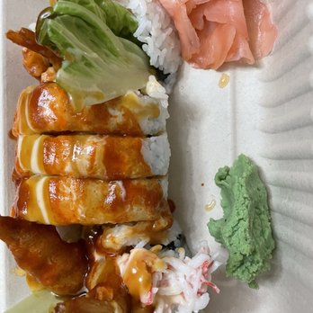 Sushi King - $11.45 Crazy shrimp roll - Japanese Near Me - Chico, California