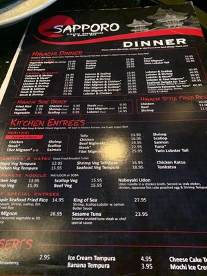 Menu photo 5 Sapporo Livonia, MI
