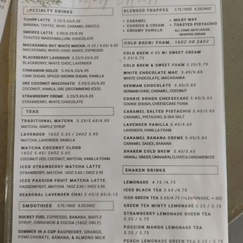 Factory Espresso at Hart - Drink menu August 2025 - Coffee & Tea Near Me - Medina, New York