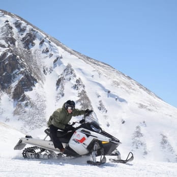 White Mountain Snowmobile Tours - Me above the tree line having a blast - Tours Near Me - Leadville, Colorado