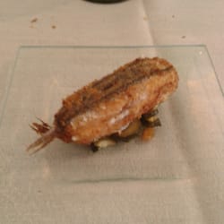 La Tana di Tano - Alici fritte con ripieno di ricotta su letto di zucchine!